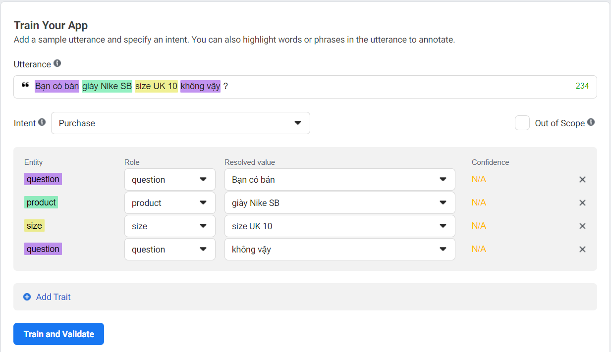 Tạo chatbot với wit.ai bằng python